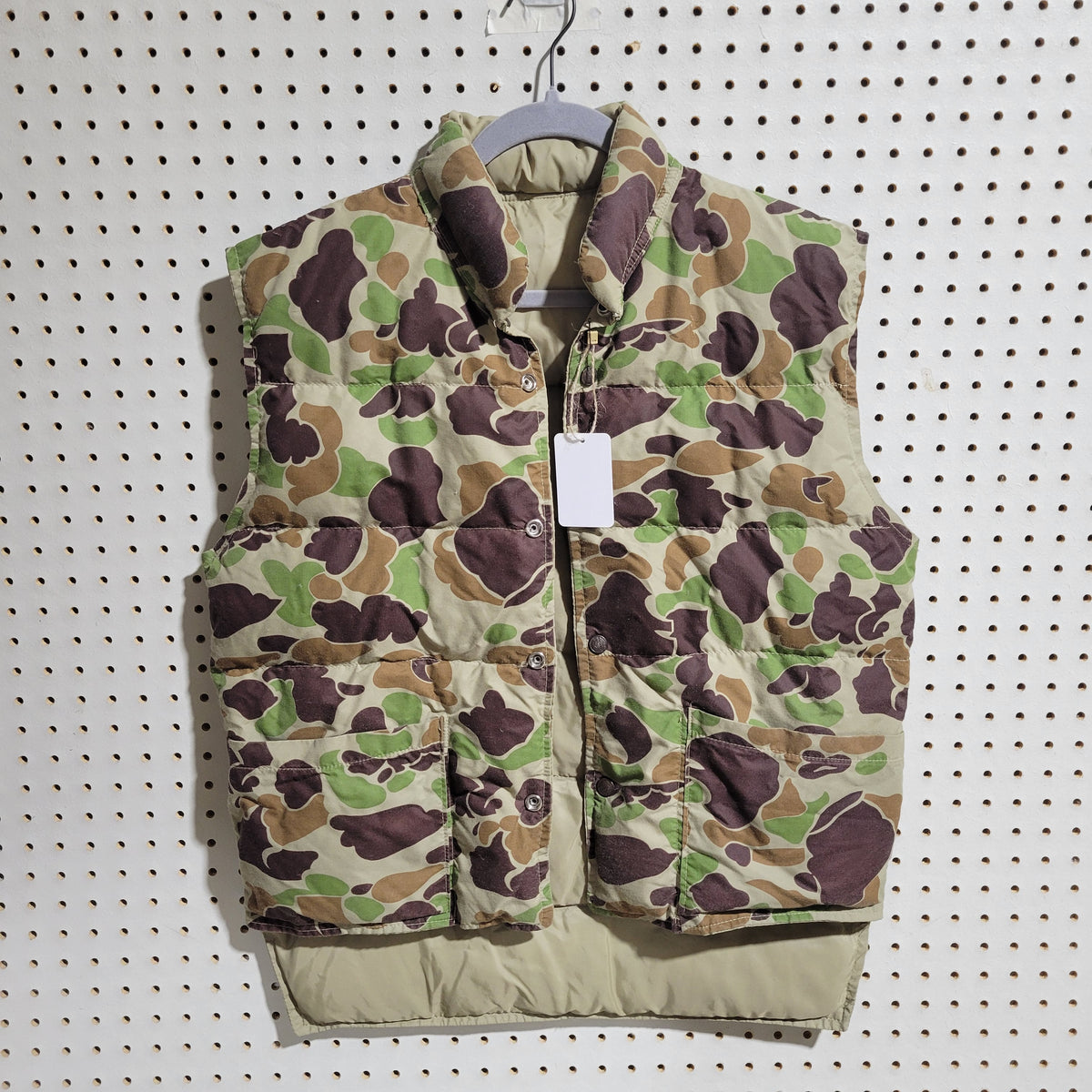 80's Hansa-Branta Old School Goose Down Vest (M) – Camoretro