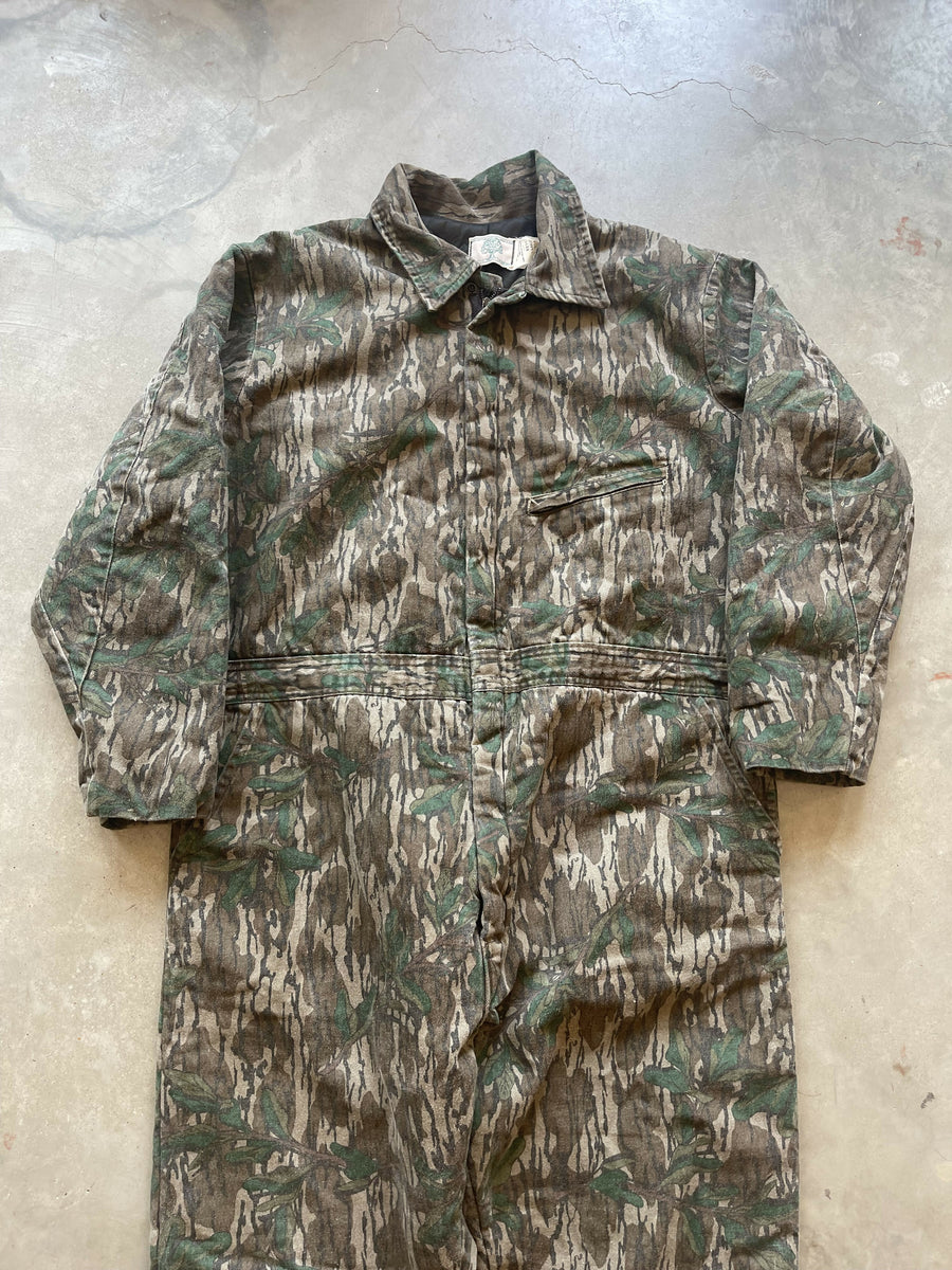 Vintage Mossy Oak Greenleaf Camo Insulated Coveralls (XL) – Camoretro