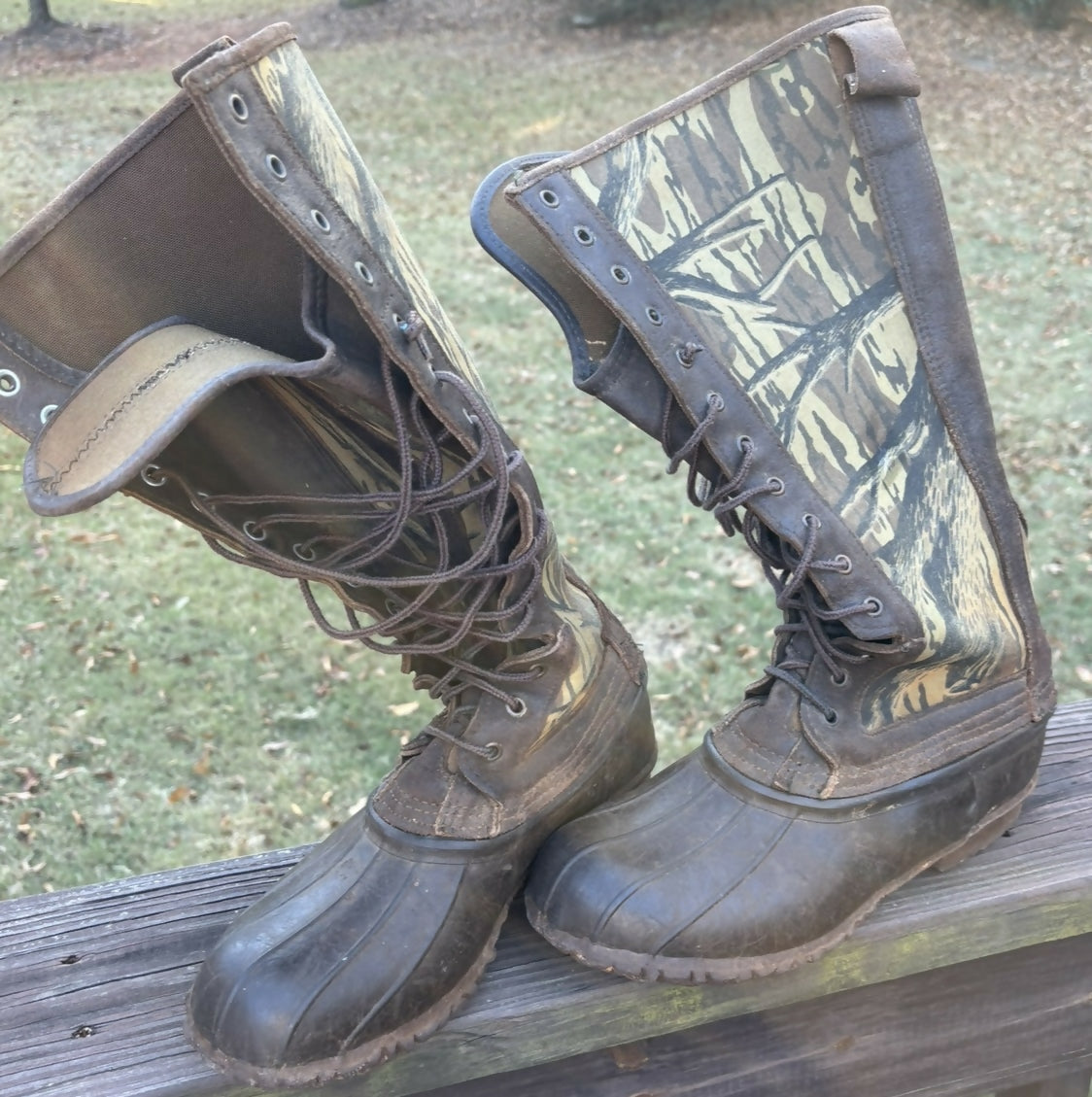 Lacrosse Copperhead Snake Boots Size 10 Mossy Oak Treestand