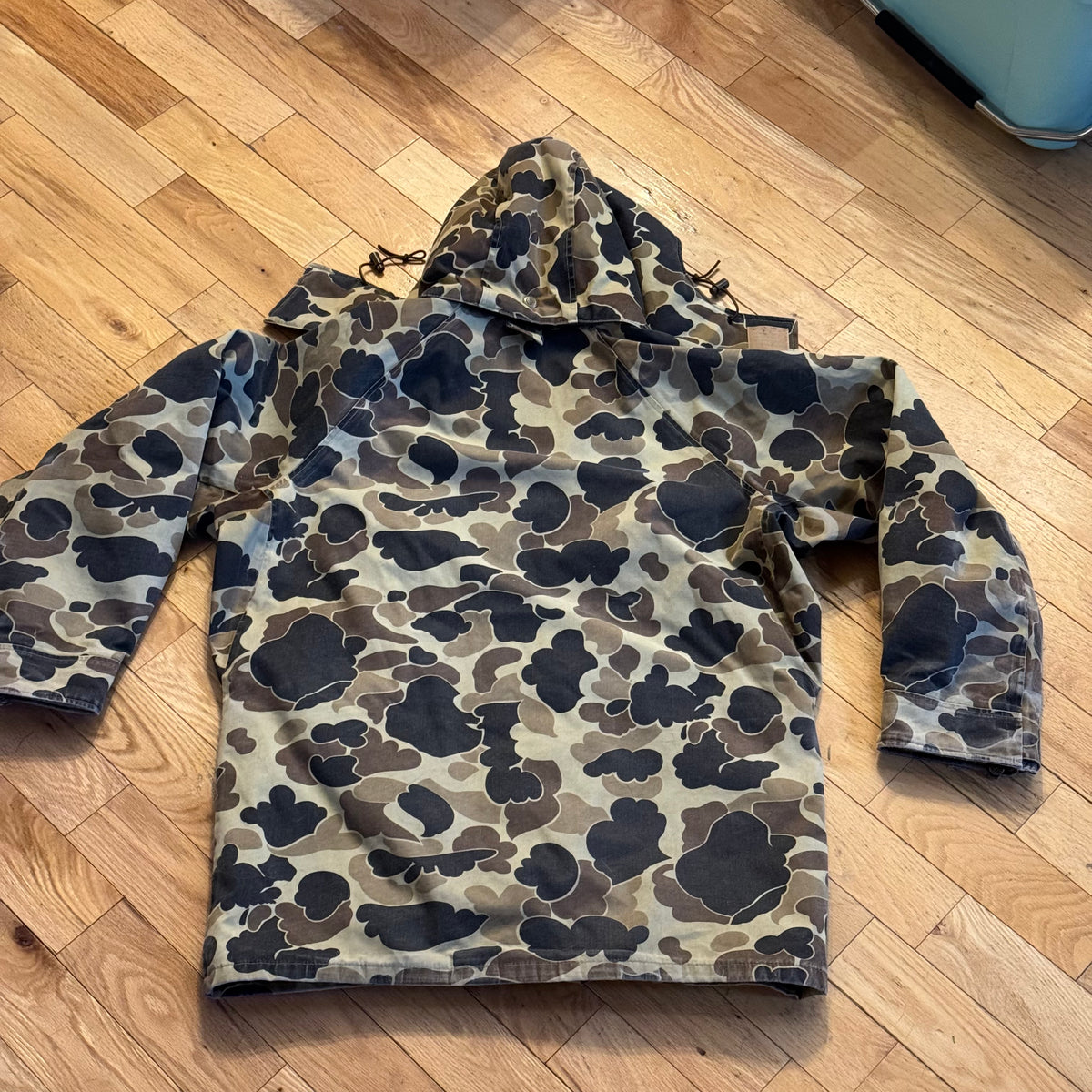 80’s Columbia GoreTex Old School Camo Jacket, Liner, and Bib Set (M