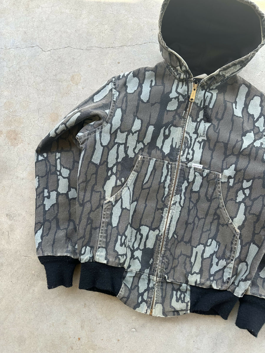 Vintage Carhartt Detroit Canvas Hooded Jacket (S)