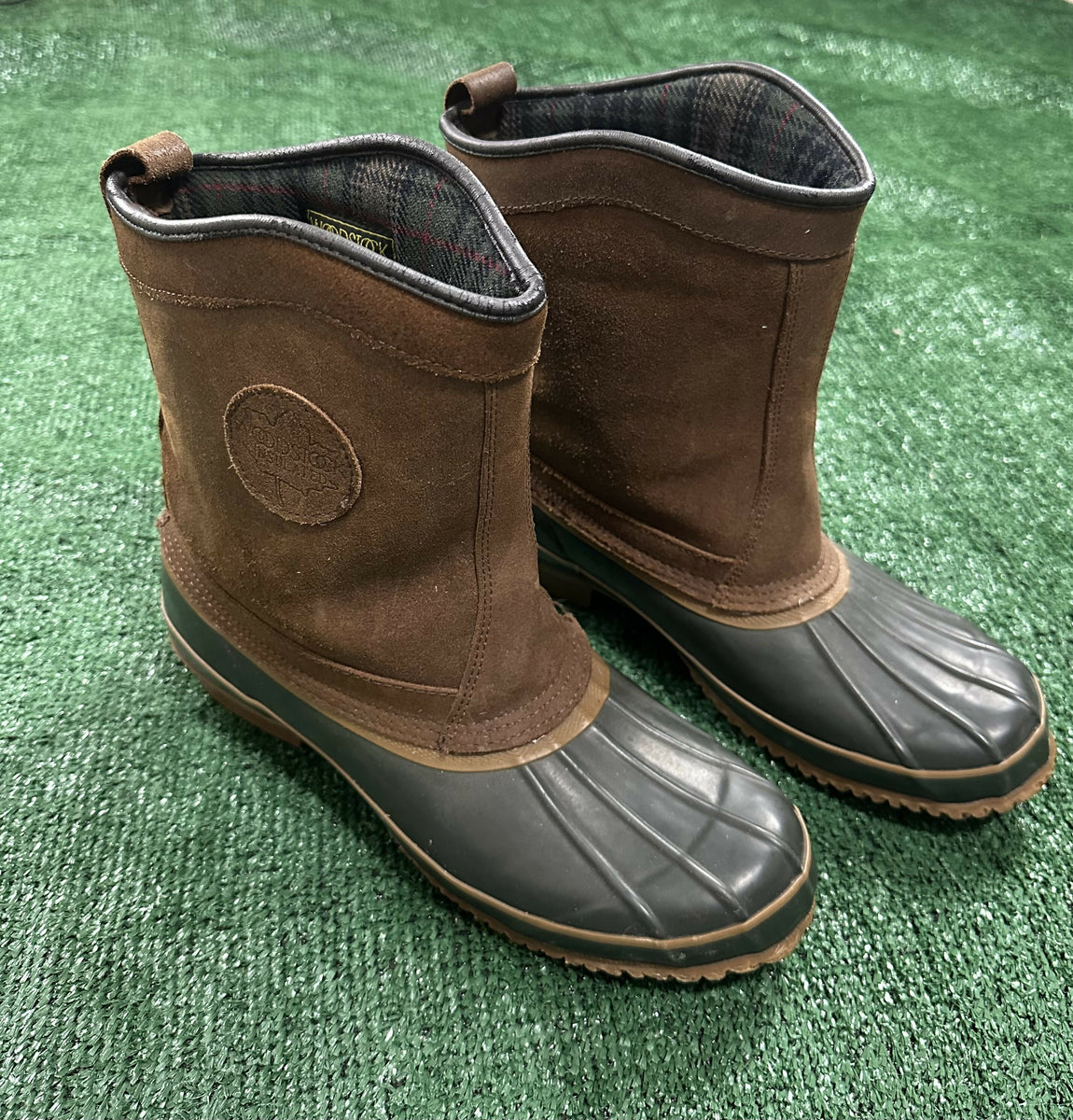 Woodstock Insulated Steel Shank Boots Tan Leather Brown Thinsulate Men\'s Size 10 Woodstock insulated steel shank boots | eBay main image 4