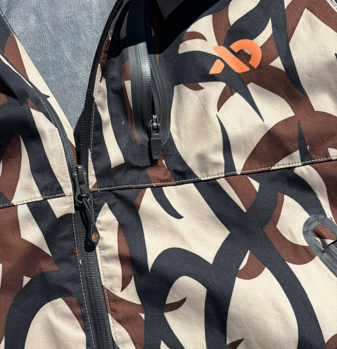 First Lite X ASAT Camo XXL Rain Jacket Seak Stormtight (XXL