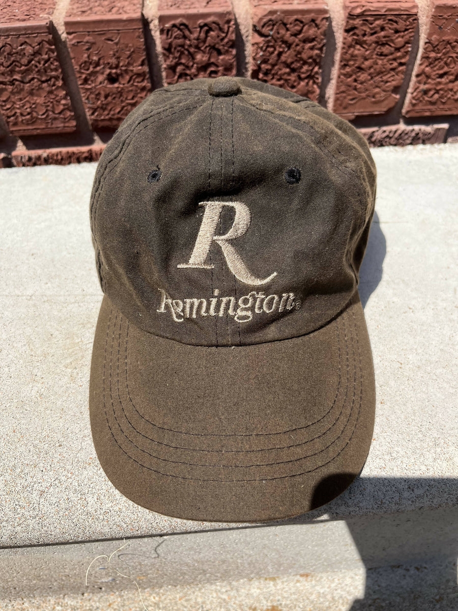 Remington Brown Cap with Camo Underside Brim – Camoretro