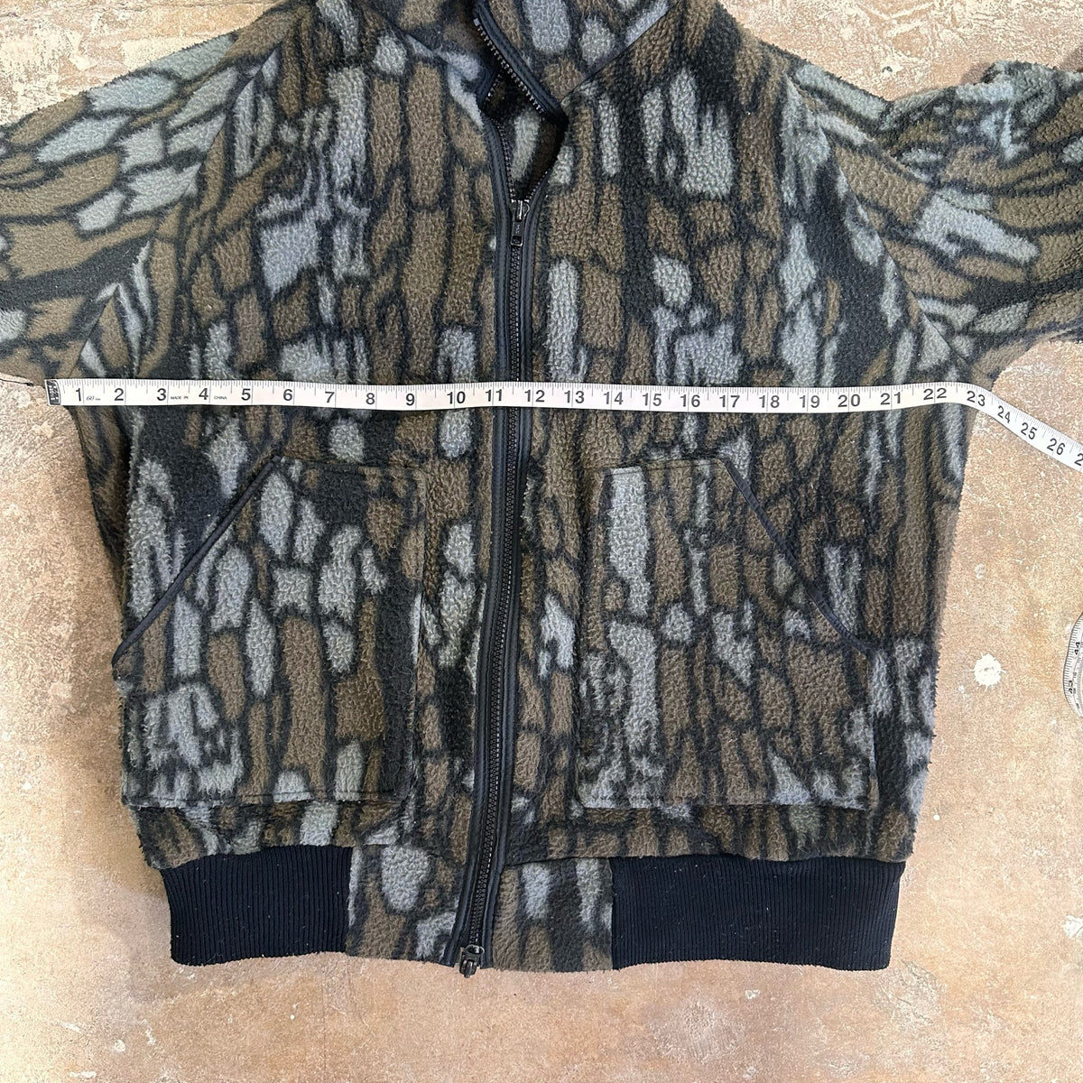 Rainfair Polar Fleece Trebark Bomber (M)🇺🇸 Camoretro