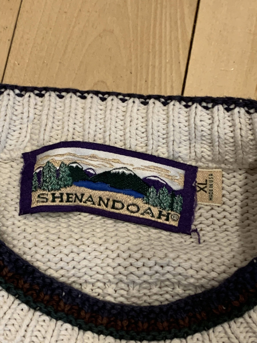 Vintage Shenandoah Mallard Knit Sweater -XL -USA – Camoretro