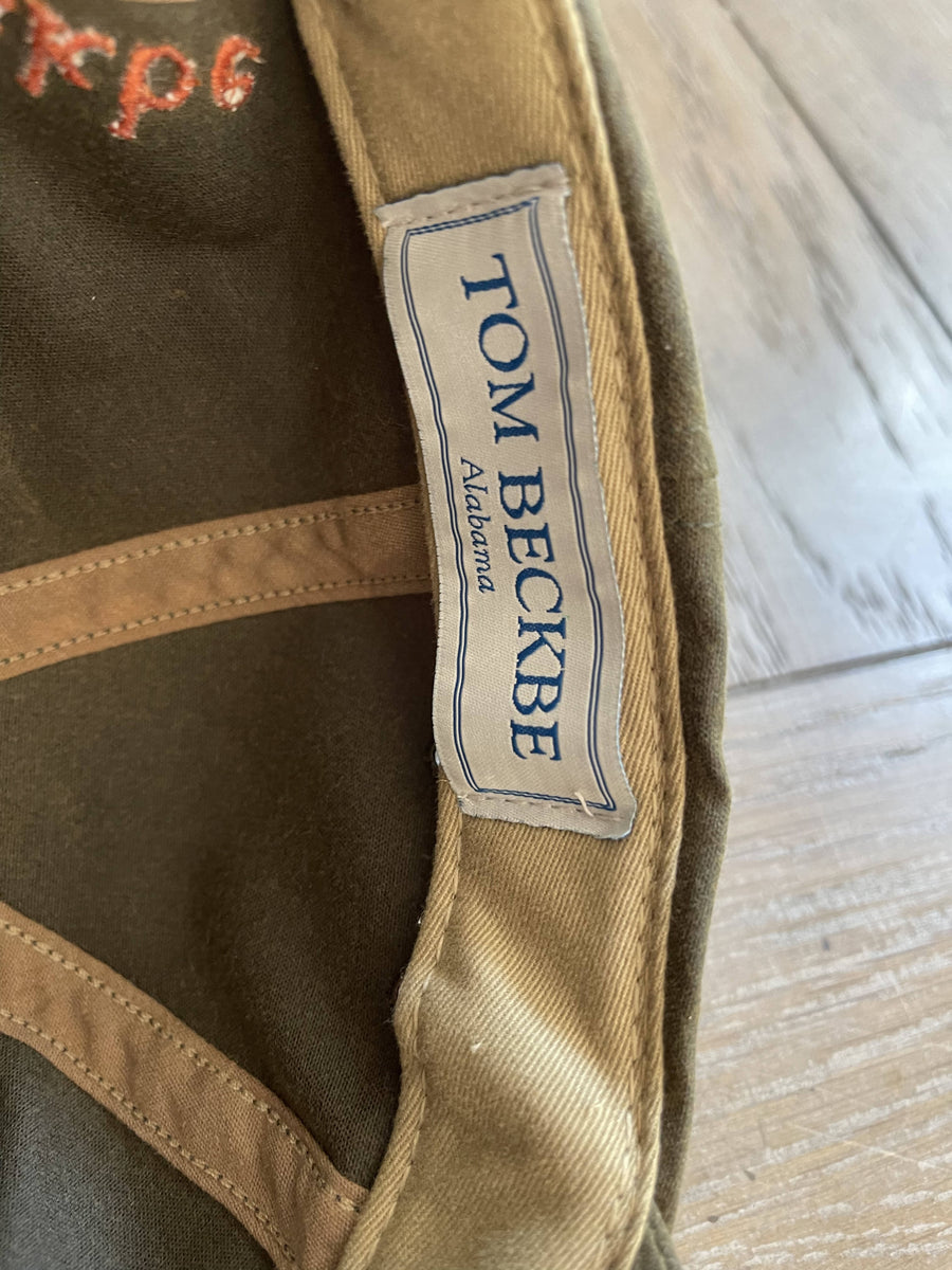 Original Tom Beckbe waxed canvas hat Camoretro