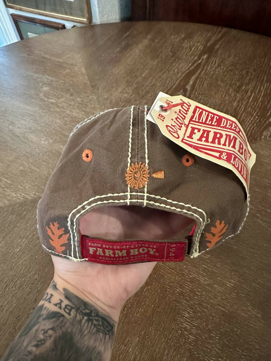 Farm boy brand Hat Camoretro