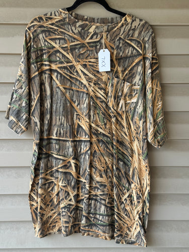 90’s Mossy Oak Shadow Grass Original Logo Shirt (XXL) 🇺🇸