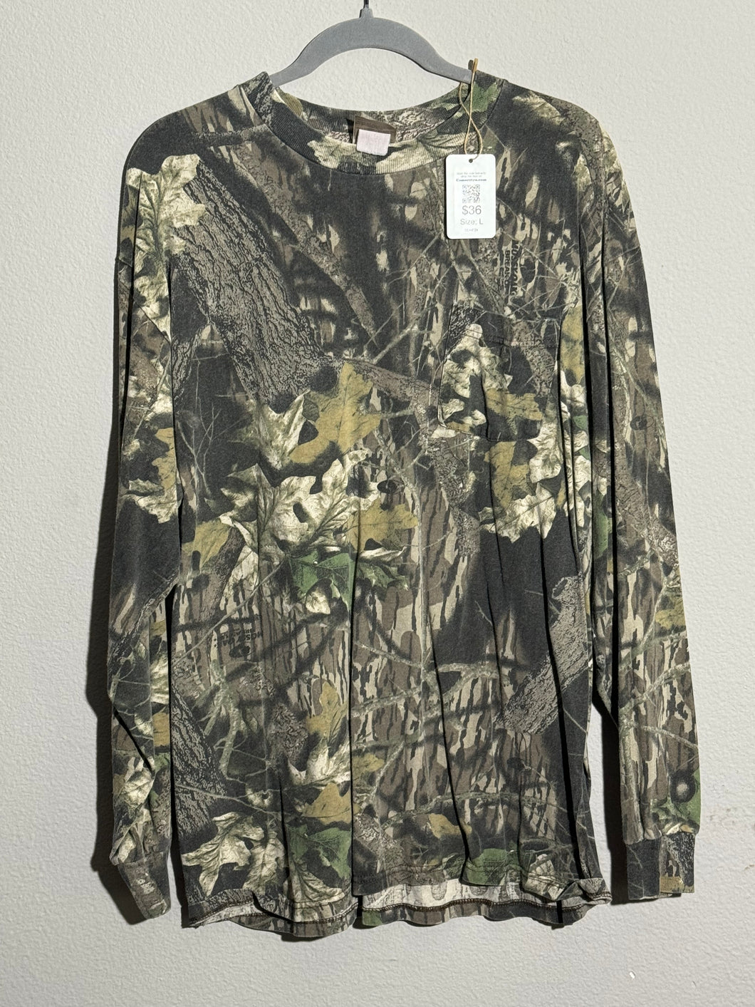 00’s Mossy Oak Break Up Shirt (L)