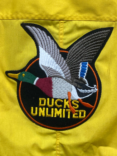 90’s Ducks Unlimited Vest w/ Patch and Team DU Committee Pin