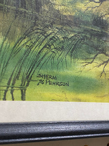 ‘76 Sherm Pehrson Framed Print (14.5”x11.75”)