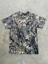 Load image into Gallery viewer, Vintage MossyOak Breakup Camo Pocket T-Shirt (M/L)