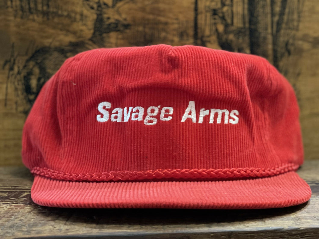 Corduroy Savage Firearms Snap back