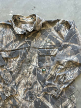 Load image into Gallery viewer, Vintage Mossy Oak Shadow Branch Camo Button Up Shirt (XL)