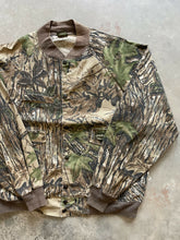 Load image into Gallery viewer, Vintage Spartan Realtree Camo Bomber Jacket (L)