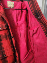 Load image into Gallery viewer, Vintage Johnson Woolen Mills Buffalo Plaid Jacket Size 38