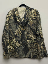 Load image into Gallery viewer, 90’s Mossy Oak Break Up Rattler’s Brand Fleece Lined Jacket (L)