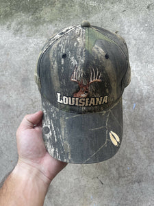 Vintage MossyOak Camo Louisiana Deer Hat