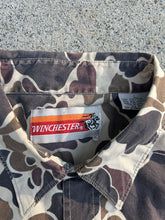 Load image into Gallery viewer, Vintage Winchester Duck Camo Shirt With Duck Embroidery (L)