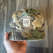 Load image into Gallery viewer, Vintage Realtree Advantage Camo Hatfield Hardware And Lumber Co Hat