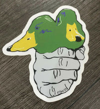 Load image into Gallery viewer, Fist Full of Mallards sticker