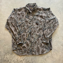 Load image into Gallery viewer, Vintage Browning Mossy Oak Treestand Camo Button Up Shirt (XL)