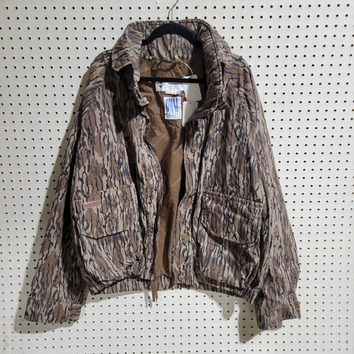 80's Columbia Mossy Oak Bottomland Omni-tech Jacket (XL)