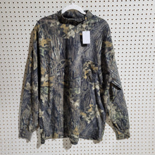 Load image into Gallery viewer, 90&#39;s Sasquatch Mossy Oak Breakup (2nd Gen) Polar Fleece Mock Turtleneck Shirt (XXL) 🇺🇸