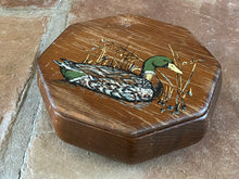 Load image into Gallery viewer, Wooden Mallard Duck Valet Box