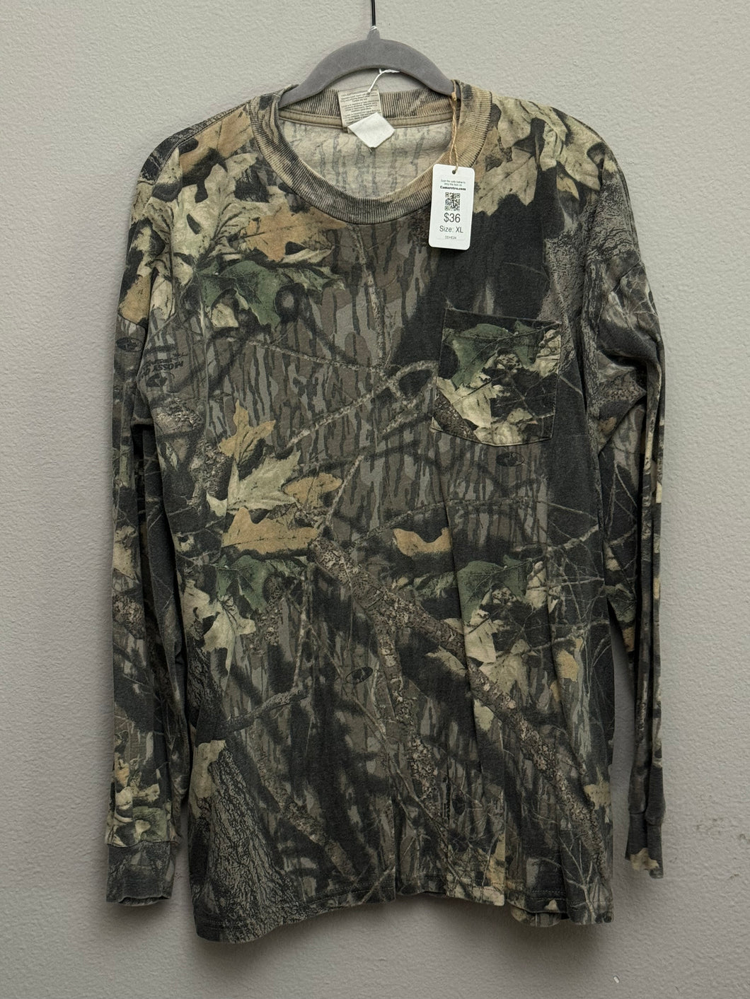 00’s Mossy Oak Break Up Pocket Shirt (XL)