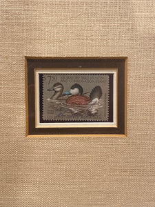 Federal & Arkansas Duck Stamp Print Collection Signed and Numbered in Matching Frames (1980-1986)