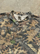 Load image into Gallery viewer, Vintage Jerzees Mossy Oak Forrest Floor Thick Henley T-Shirt (XL)