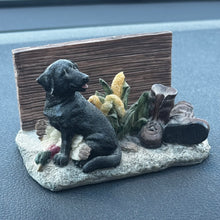 Load image into Gallery viewer, Mallard Black Lab Business Card Holder