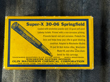 Load image into Gallery viewer, 1959 Winchester Western Super X Collectible 30-06 Box + 20 Rds