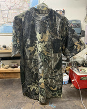 Load image into Gallery viewer, Vintage 90s Jerzees Outdoors Mossy Oak Break Up Mesh Pocket Tee - Deadstock L