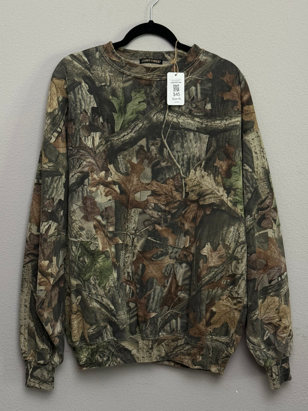 00’s Realtree Advantage Timber Sweatshirt Crewneck (XL)