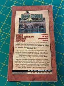 2000 Mossy Oak Deer School 1 VHS