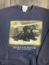 Load image into Gallery viewer, 90’s Ducks Unlimited Chocolate Lab Crewneck (XL)