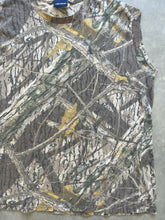 Load image into Gallery viewer, Vintage Mossy Oak Shadow Branch Camo Sleeveless Shirt (L)
