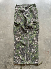 Load image into Gallery viewer, Vintage Mossy Oak Full Foliage Camo Adjustable Waist Pants (S)