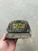 Load image into Gallery viewer, Vintage Camo Big Oak Treestands SnapBack Hat