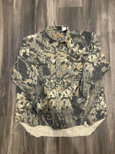 Load image into Gallery viewer, 1990’s Duxbak Mossy Oak Breakup Camo Button Up Shirt (XL)