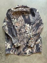 Load image into Gallery viewer, Vintage Mossy Oak Gen 1 Breakup Camo Snap Button-Shirt (L)