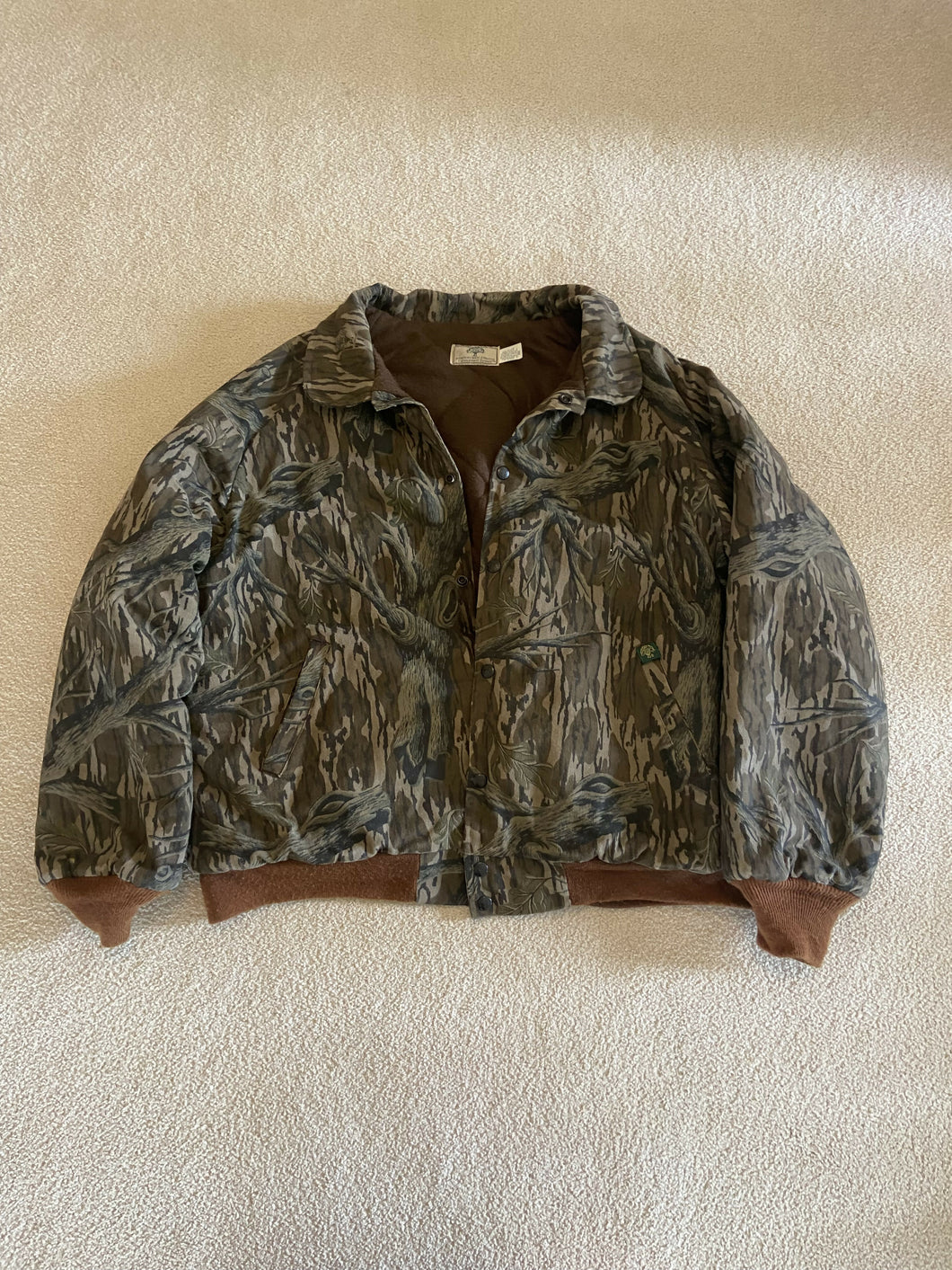 Vintage Mossy Oak Jacket Made in USA XXL