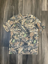 Load image into Gallery viewer, Vintage Mossy Oak Forest Floor Camo Henley Shirt (XL)