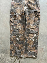 Load image into Gallery viewer, Vintage Mossy Oak Fall Foliage Camo Adjustable Waist Pants (S)