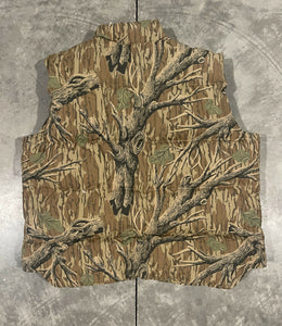 90’s Browning Mossy Oak Treestand Down Vest (XL)