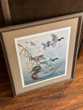 Load image into Gallery viewer, 1993 Zettie Jones Artist Proof Ducks Unlimited Framed Print #60/100 (23.5”x27.5”)