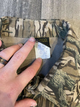 Load image into Gallery viewer, Vintage Lapco Mossy Oak Treestand Camo Snap Button Shirt (XL)
